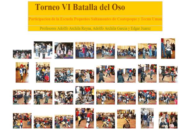 Torneo Tikal Futura La Batalla del Oso