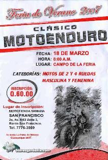 Programa Clasico Moto Enduro
