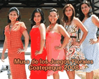 Musa de Los Juegos Florales 2008 Coatepeque
