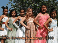 Participantes a Ni�a Gardenia 2008